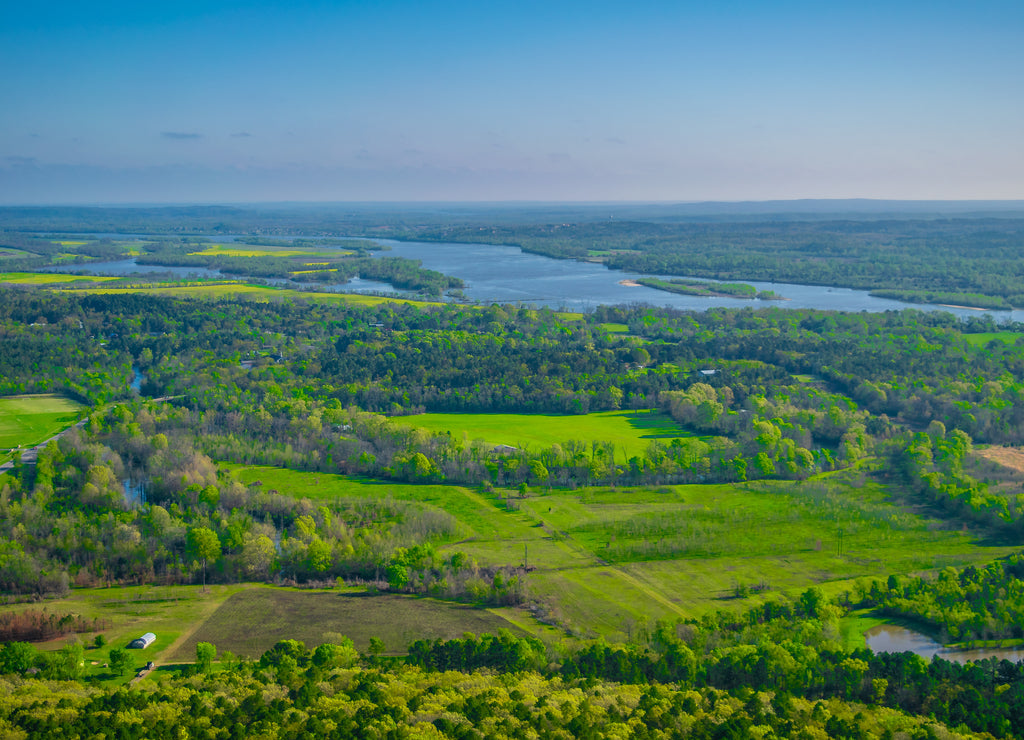 Pinnacle Mountain in Little Rock, Arkansas