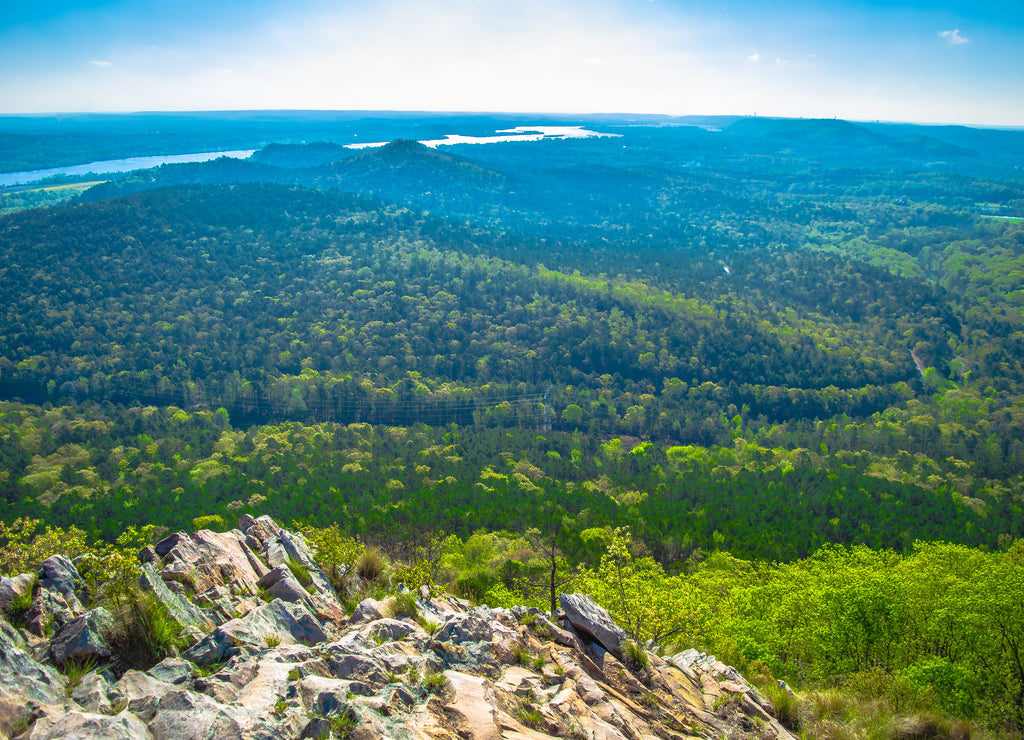 Pinnacle Mountain in Little Rock, Arkansas