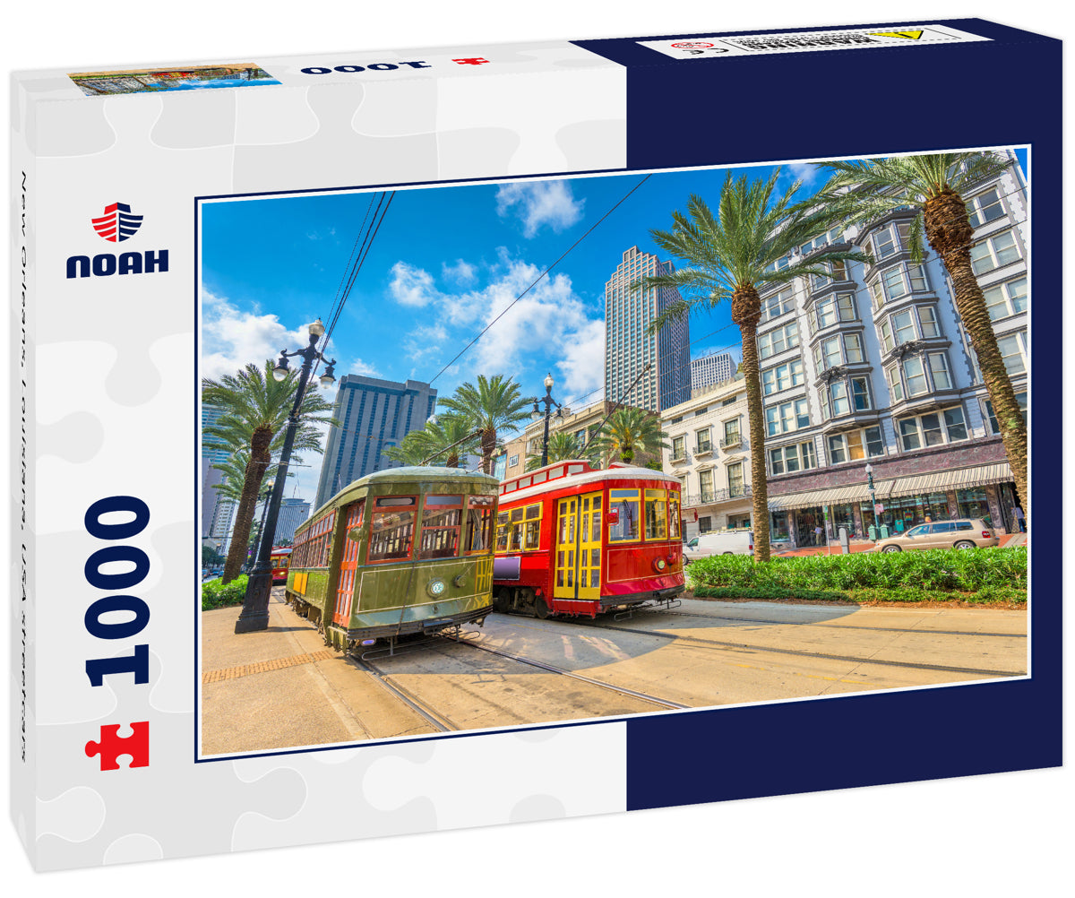 New Orleans, Louisiana, USA streetcars