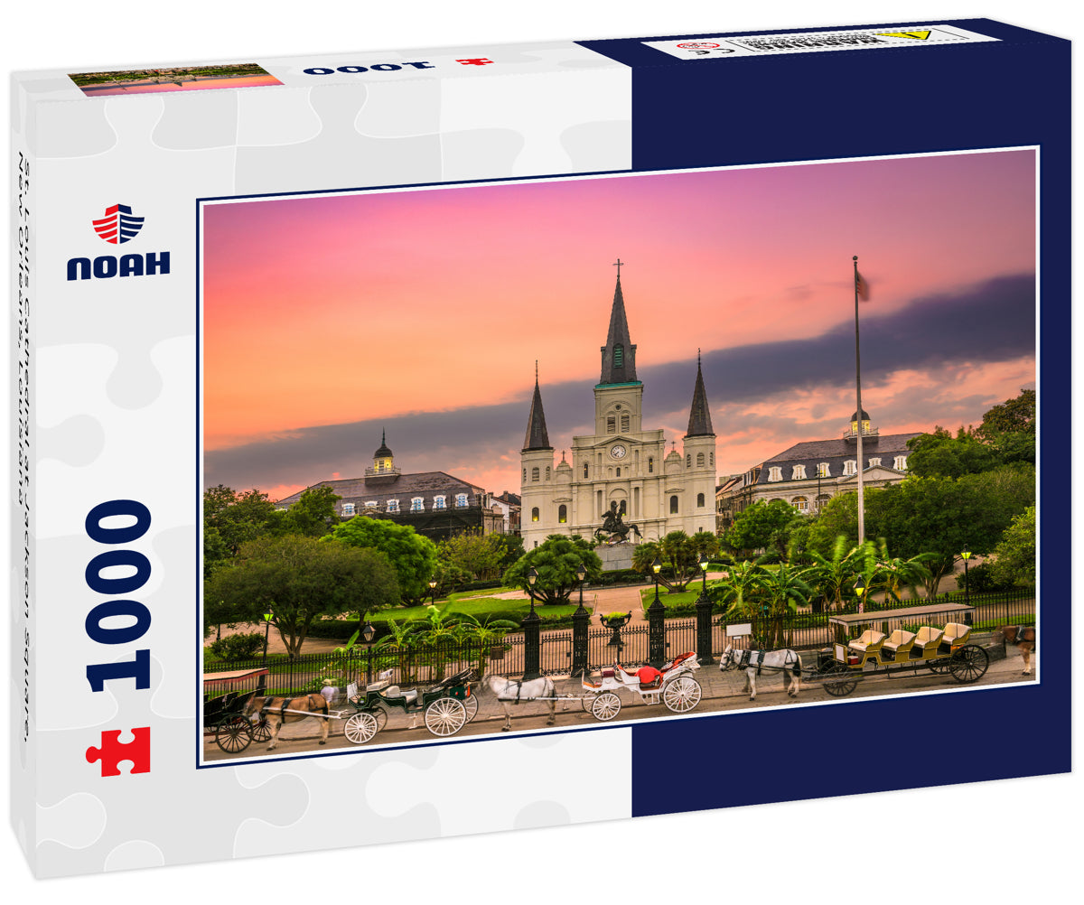 St. Louis Cathedral at Jackson Square, New Orleans, Louisiana