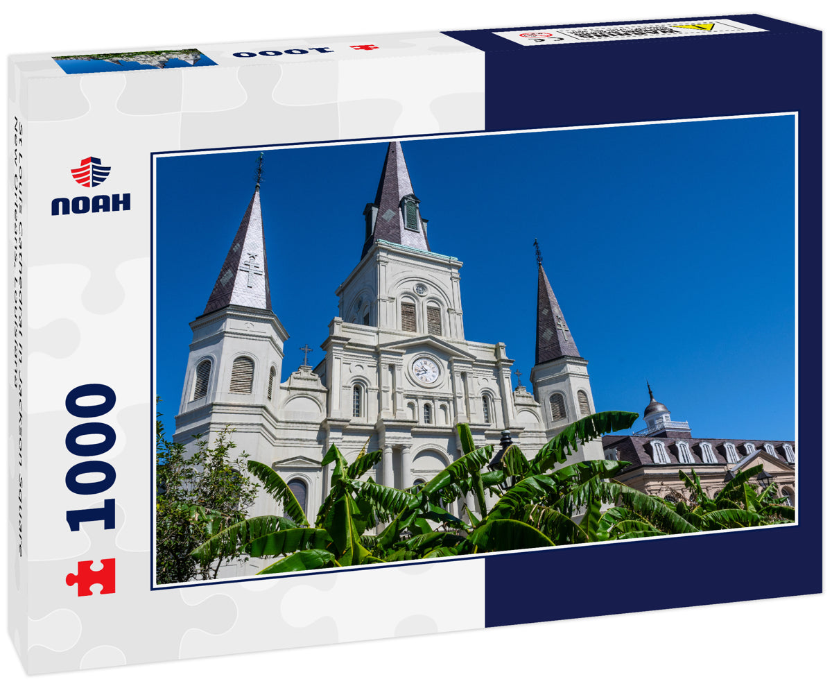 St Louis Cathedral in Jackson Square New Orleans, Louisiana
