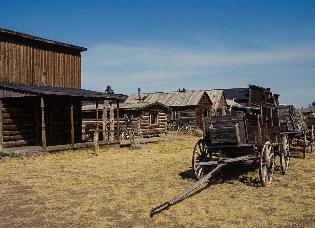 Village Cow Boys, Old Trail Town, Wyoming, USA