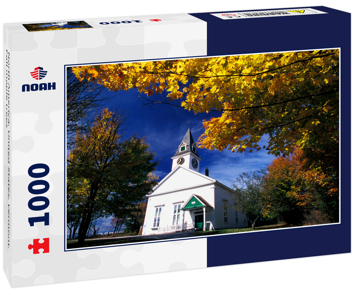 North America, United States, Vermont. Fall maple trees