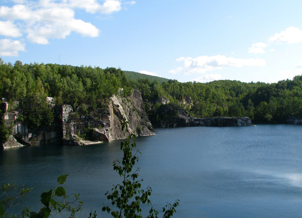 Overgrown Abandoned Vermont Quarry