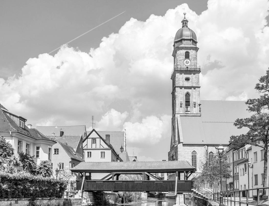 Noah Jigsaw Puzzle Fishing boats in the harbor at Newquay on the Cornwall coast in black white 1000 pieces