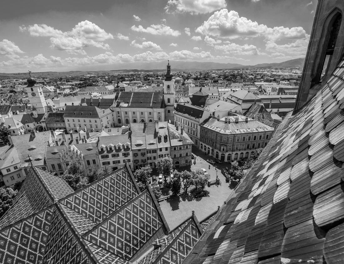 Noah Jigsaw Puzzle Aomori City, Japan skyline at night in black white 1000 pieces