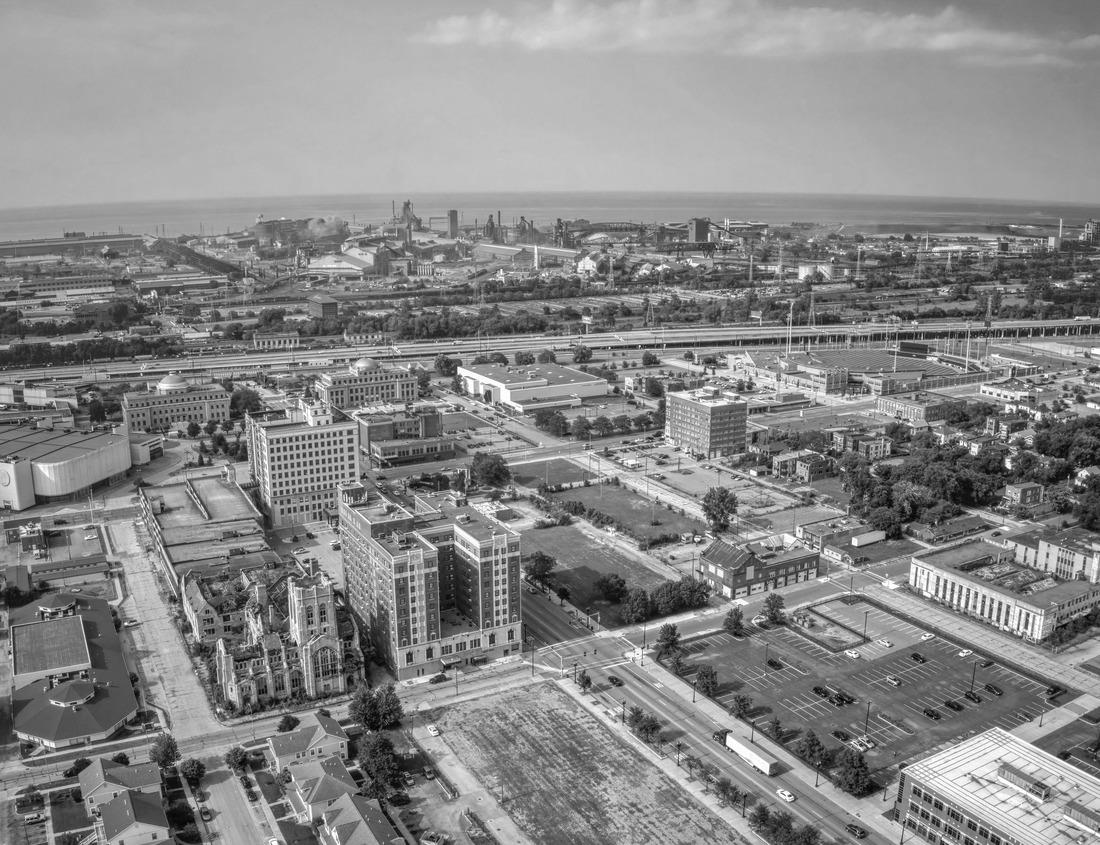 Noah Jigsaw Puzzle Architecture of Halifax, Nova Scotia. Halifax, Nova Scotia, Canada in black white 1000 pieces