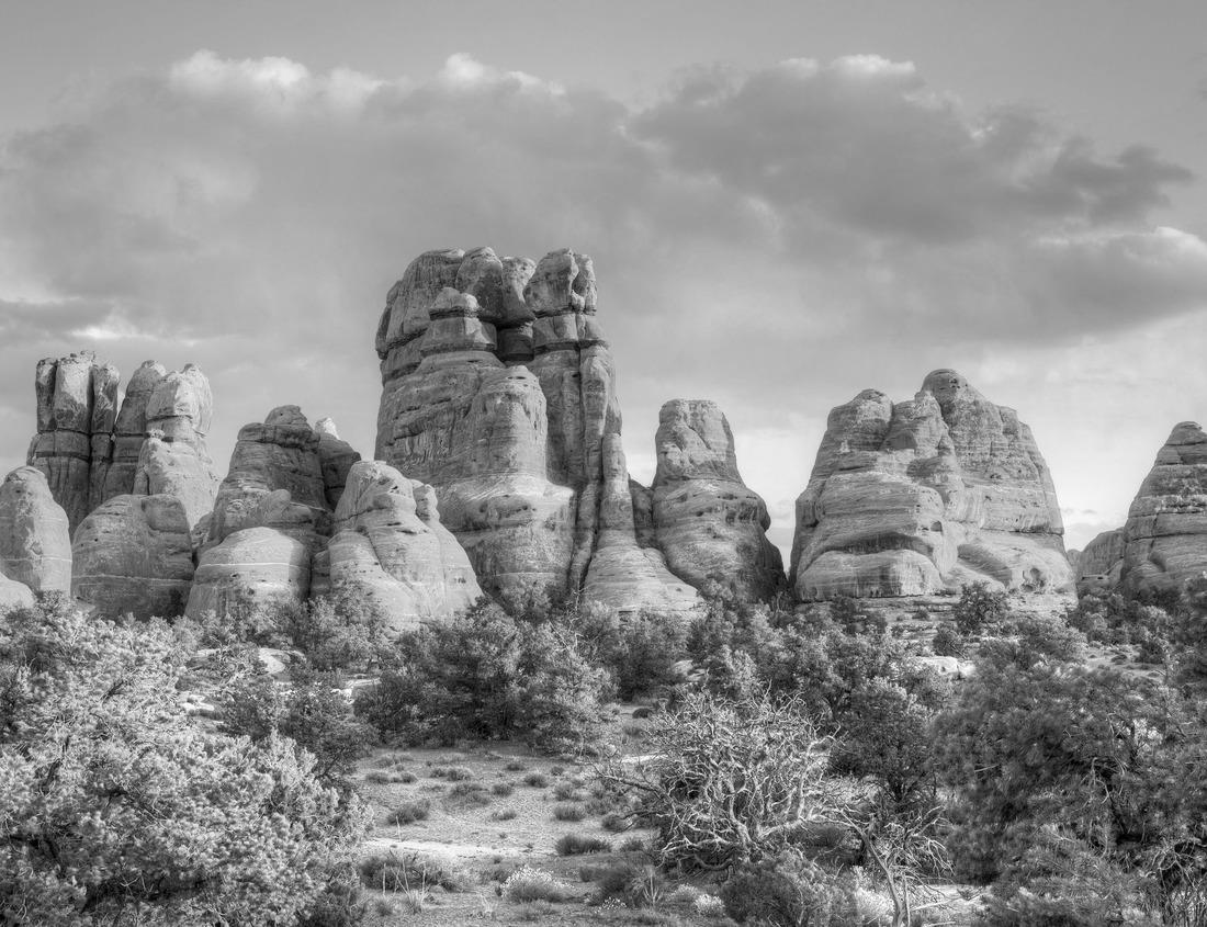 Noah Jigsaw Puzzle Horsetail Falls Yosemite NP in black white 1000 pieces