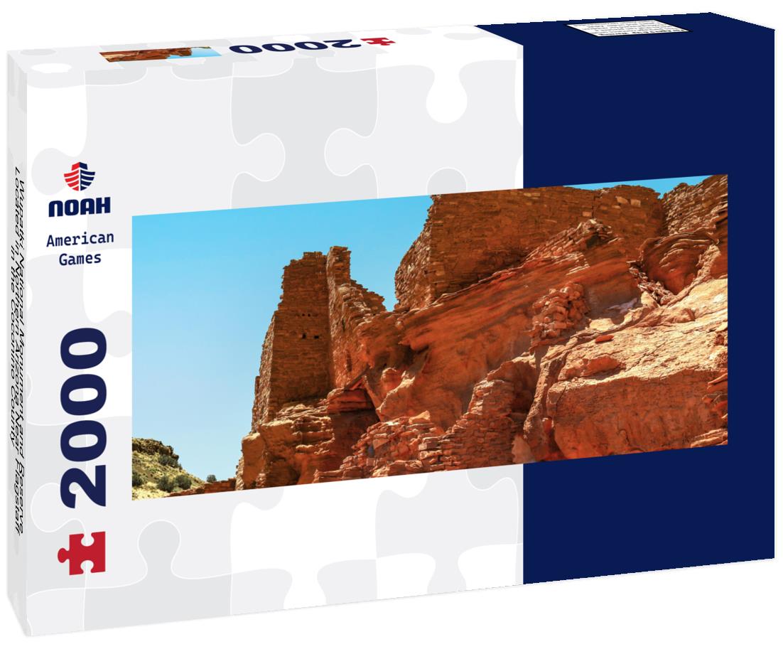 Wupatki National Monument and Reserve Located in Northern Arizona Near Flagstaff in the Coconino County 2000pc Panoramic Puzzle