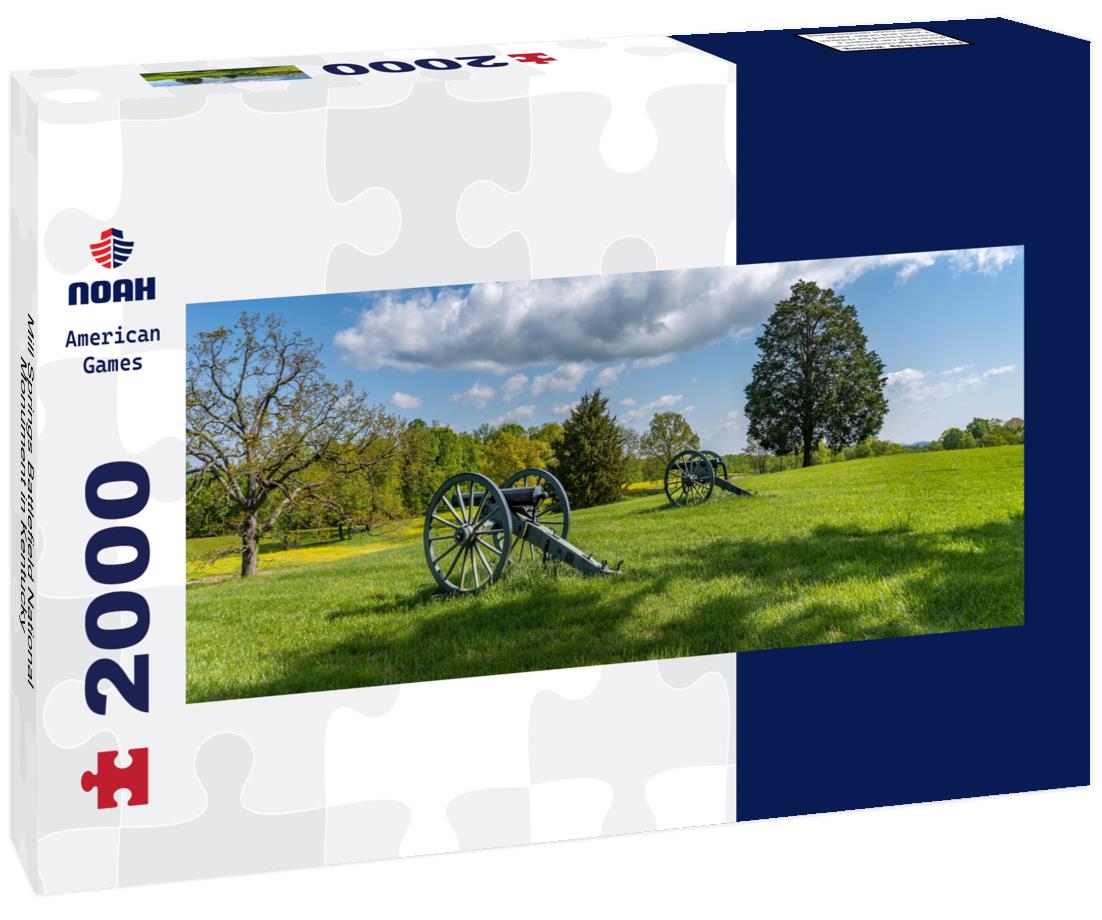 Mill Springs Battlefield National Monument in Kentucky 2000pc Panoramic Puzzle
