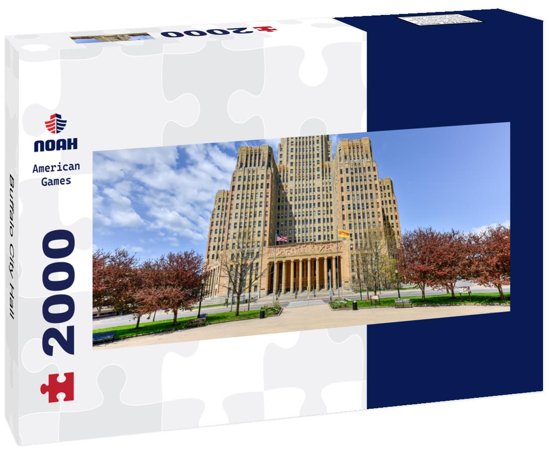 Buffalo City Hall 2000pc Panoramic Puzzle