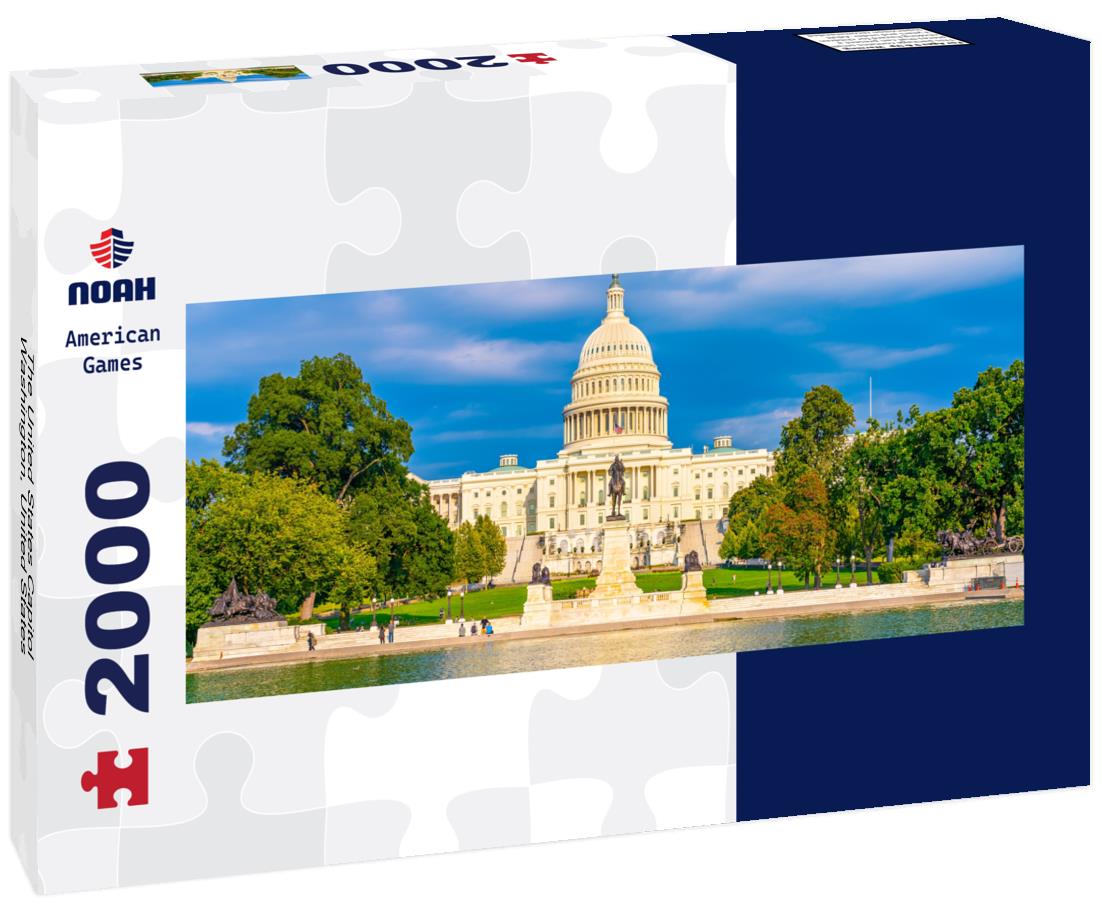 The United States Capitol,Washington, United States 2000pc Panoramic Puzzle
