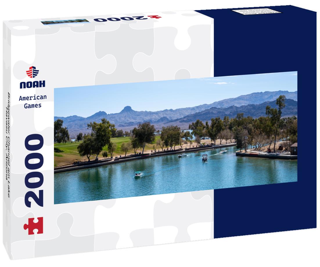 Bridgewater Channel am Lake Havasu City, Arizona 2000pc Panoramic Puzzle