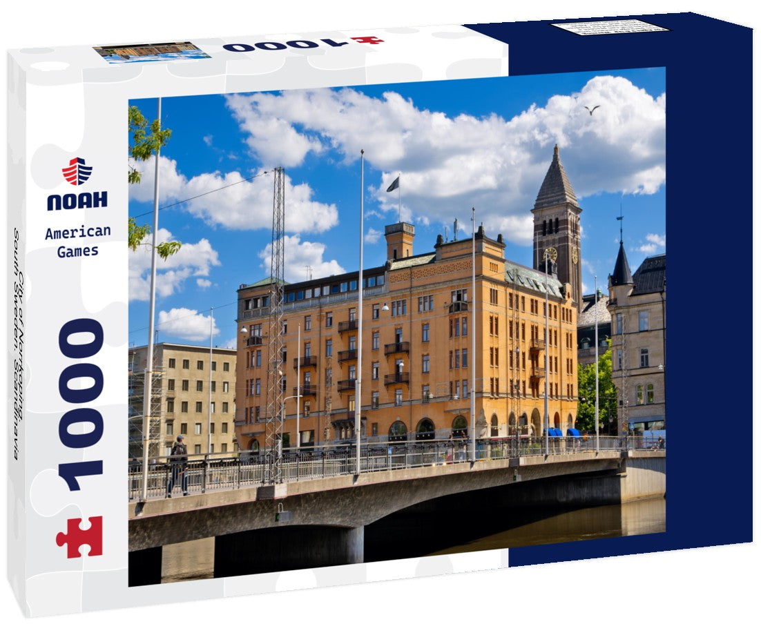 Noah Jigsaw Puzzle City of Norrkoping. South Sweden. Scandinavia 1000 pieces