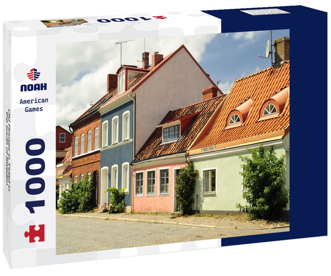 Noah Jigsaw Puzzle Old Houses in Ystad in the south of Sweden 1000 pieces