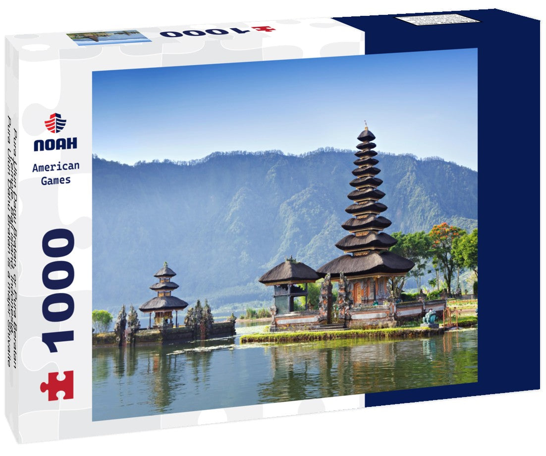 Noah Jigsaw Puzzle Pura Ulun Danu Bratan, or Pura Beratan Temple, Bali island, Indonesia. Pura Ulun Danu Bratan is a major Shivaite and water temple on Bali island, Indonesia 1000 pieces