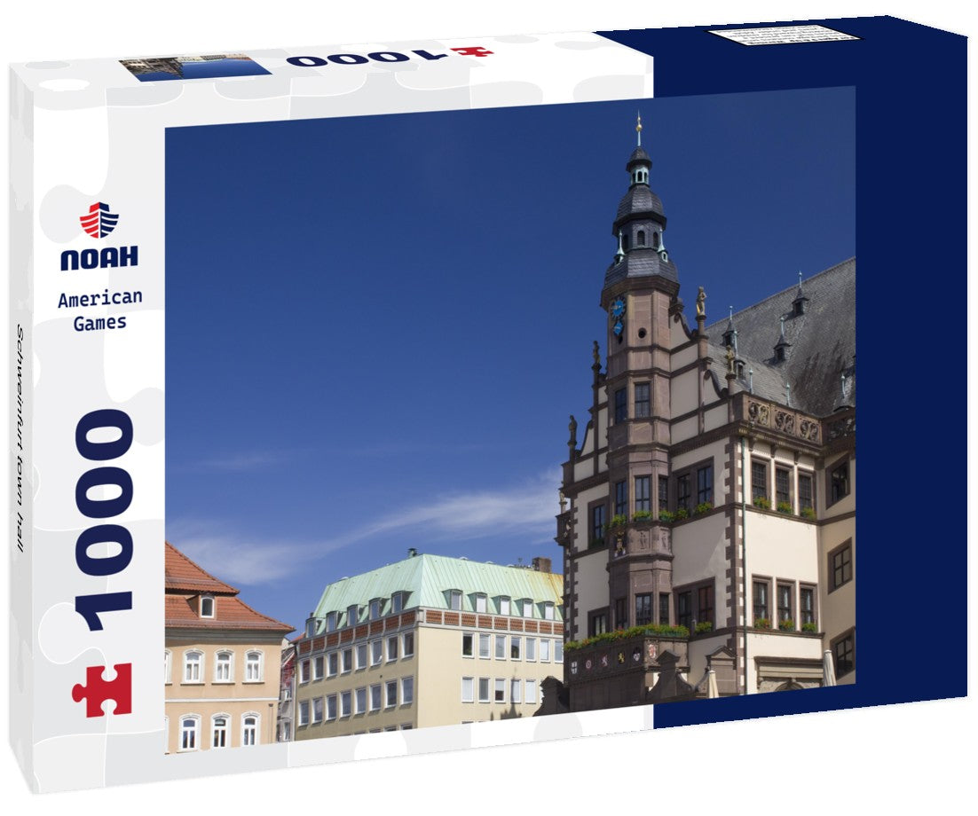 Noah Jigsaw Puzzle Schweinfurt town hall 1000 pieces