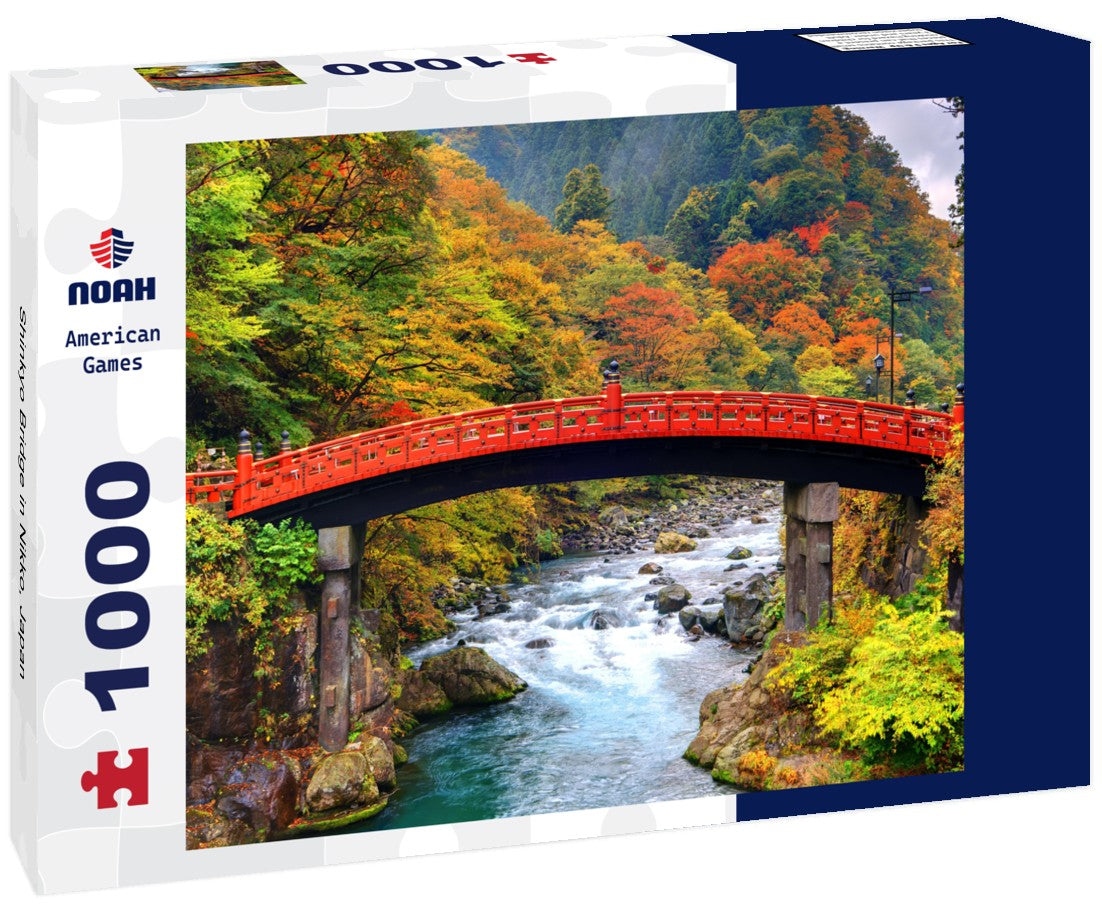 Noah Jigsaw Puzzle Shinkyo Bridge in Nikko, Japan 1000 pieces