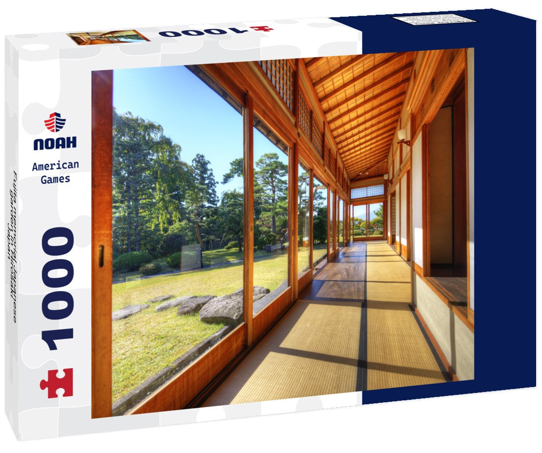Noah Jigsaw Puzzle Fujita memorial Japanese garden in Hirosaki, Japan 1000 pieces