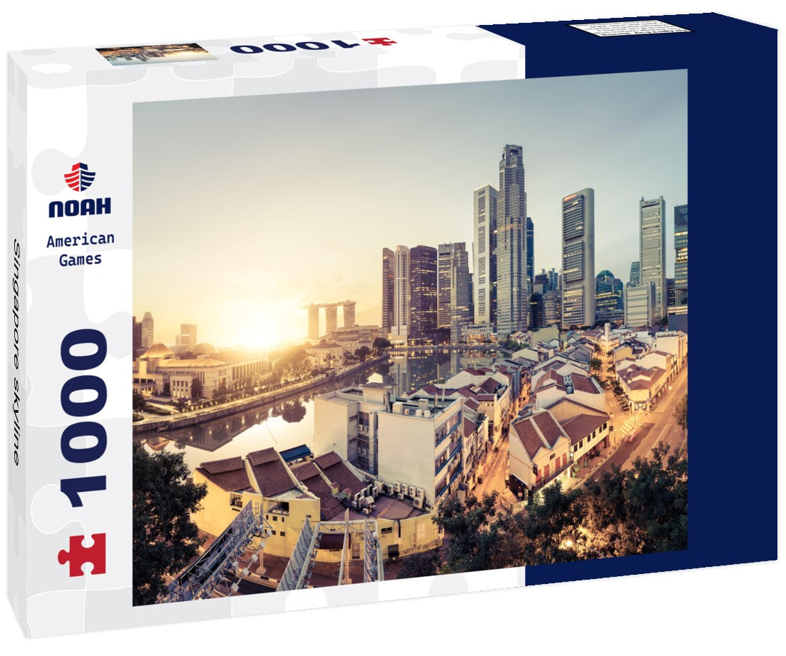 Noah Jigsaw Puzzle Singapore skyline 1000 pieces