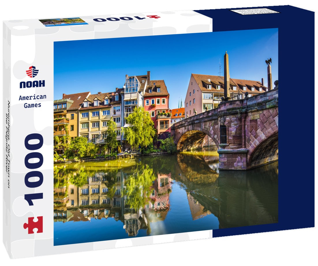 Noah Jigsaw Puzzle Nuremberg, Old Town on the Pegnitz River 1000 pieces