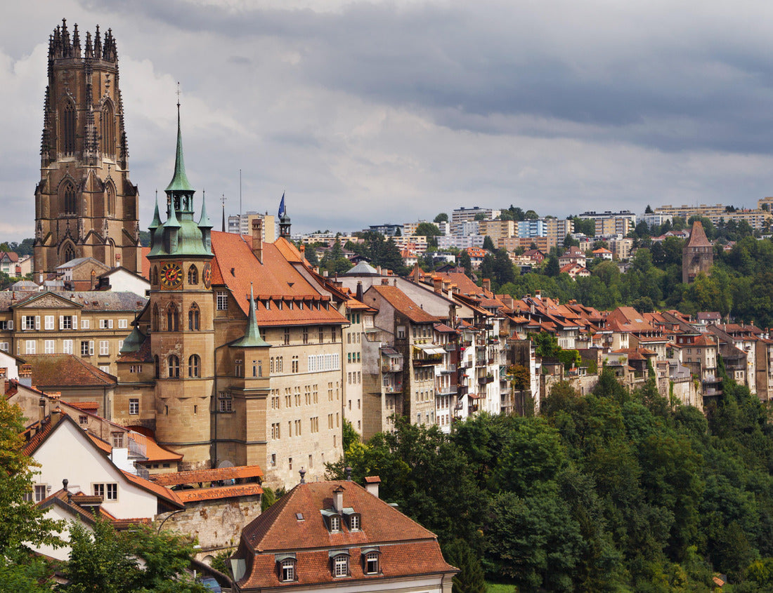 Noah Jigsaw Puzzle City of Fribourg in Switzerland 1000 pieces