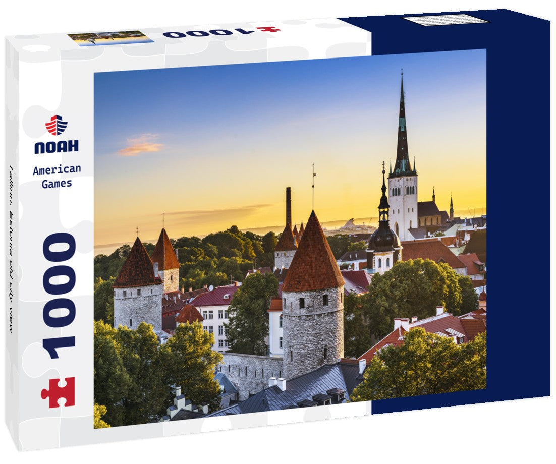 Noah Jigsaw Puzzle Tallinn, Estonia old city view 1000 pieces