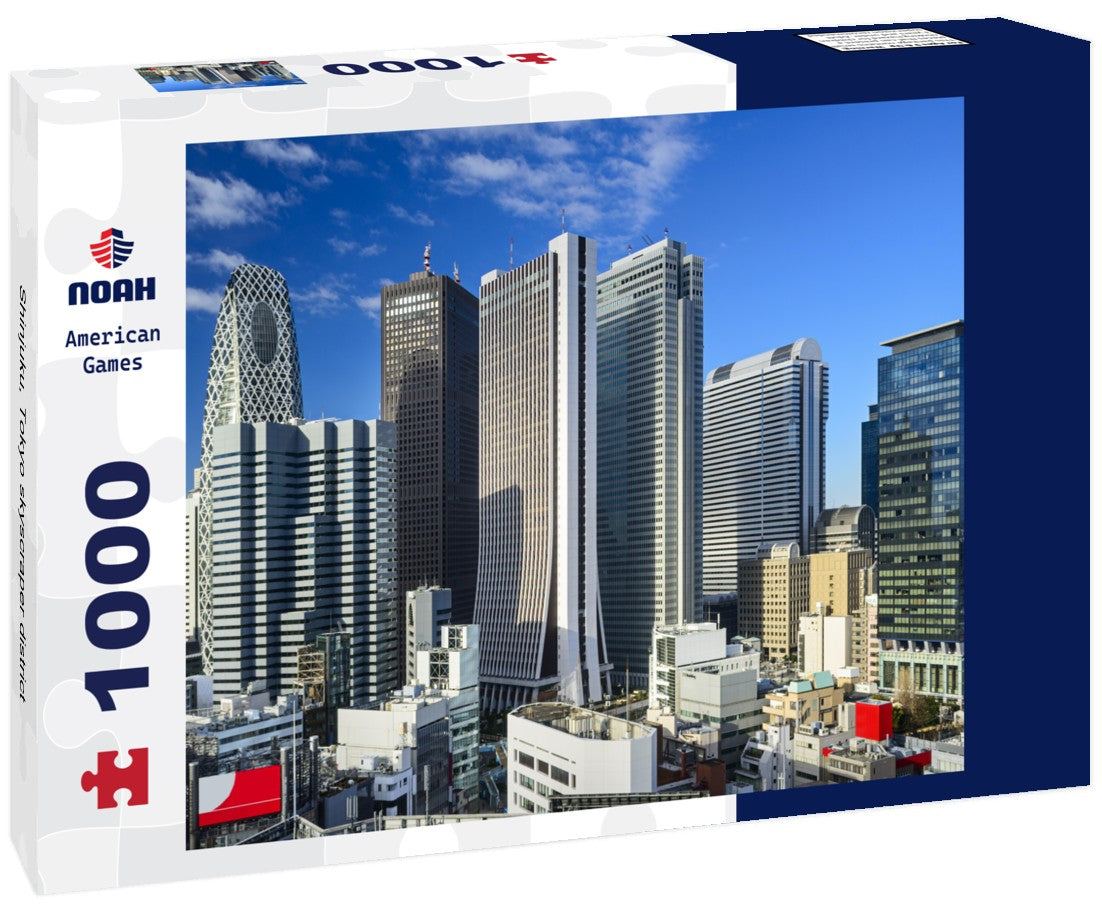 Noah Jigsaw Puzzle Shinjuku, Tokyo skyscraper district 1000 pieces