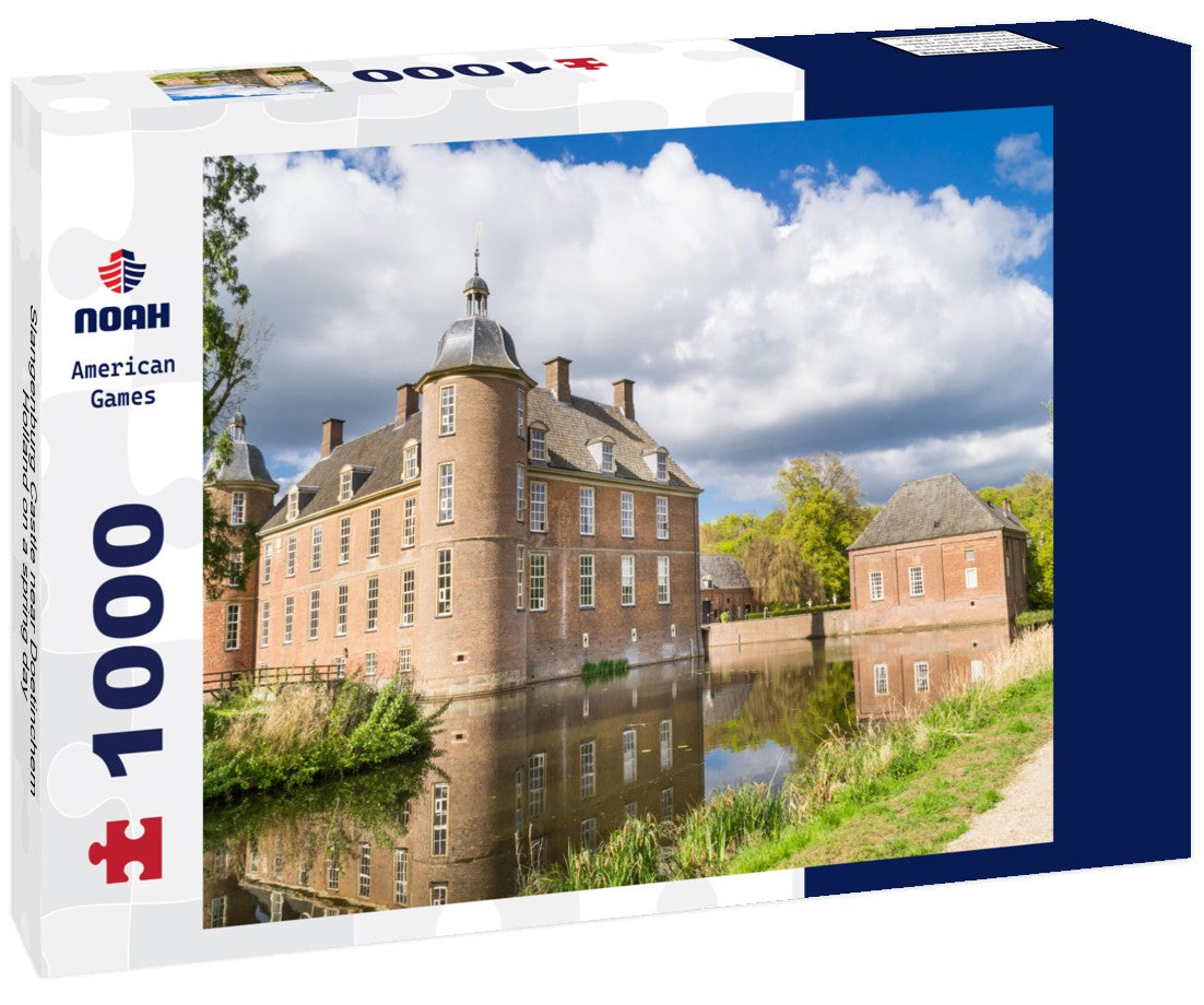 Noah Jigsaw Puzzle Slangenburg Castle near Doetinchem, Holland on a spring day 1000 pieces