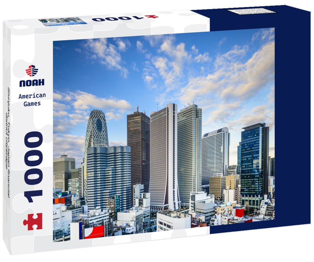 Noah Jigsaw Puzzle Shinjuku, Tokyo, Japan financial district cityscape 1000 pieces