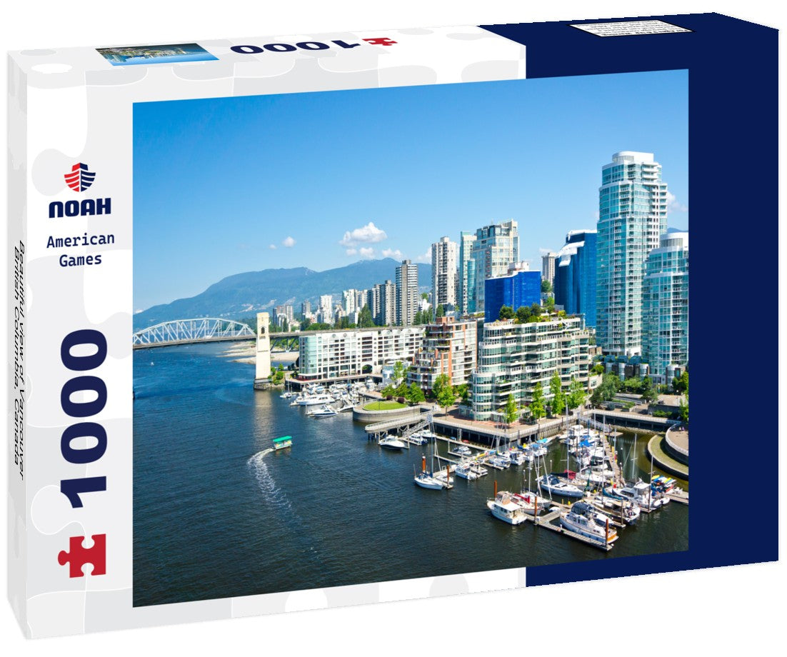 Noah Jigsaw Puzzle Beautiful view of Vancouver, British Columbia, Canada 1000 pieces