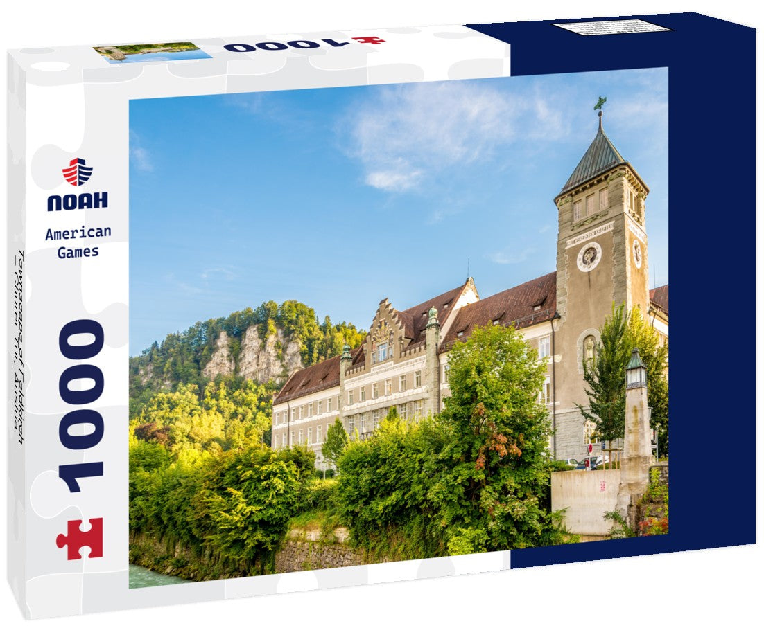 Noah Jigsaw Puzzle Townscape of Feldkirch – Churer Tor, Austria 1000 pieces