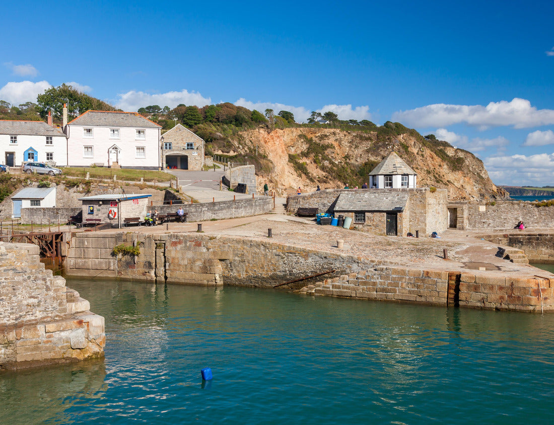 Noah Jigsaw Puzzle Beautiful sunny summers day at Charlestown Harbour near St Austell Cornwall England UK 1000 pieces