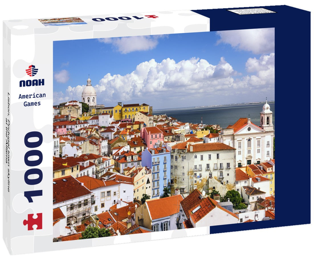 Noah Jigsaw Puzzle Lisbon, Portugal town skyline at the Alfama 1000 pieces