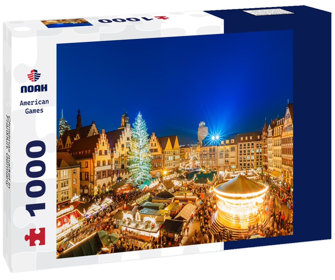 Noah Jigsaw Puzzle Christmas market in Frankfurt, Germany 1000 pieces