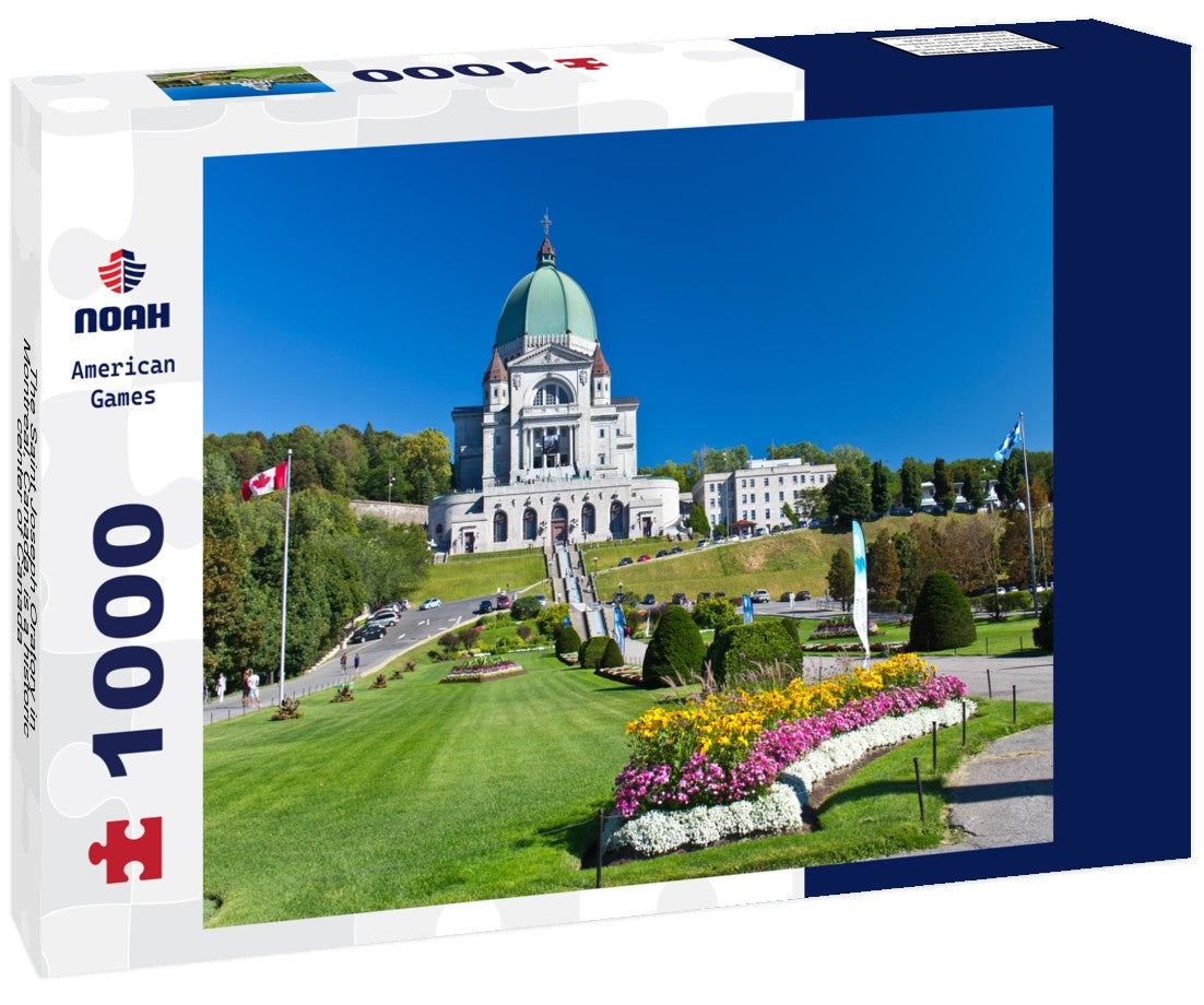 Noah Jigsaw Puzzle The Saint Joseph Oratory in Montreal, Canada, is a historic center of Canada 1000 pieces