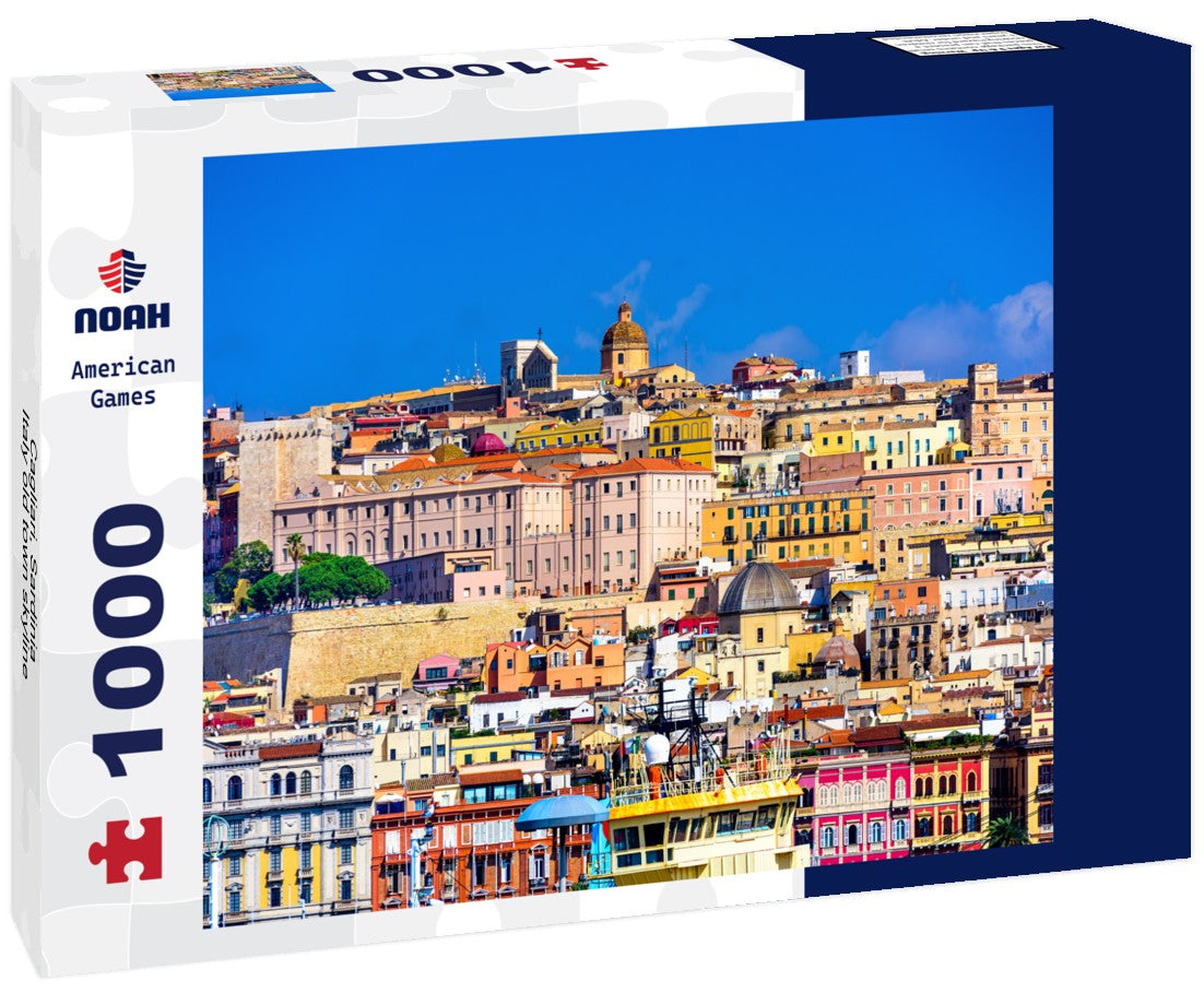 Noah Jigsaw Puzzle Cagliari, Sardinia, Italy old town skyline 1000 pieces