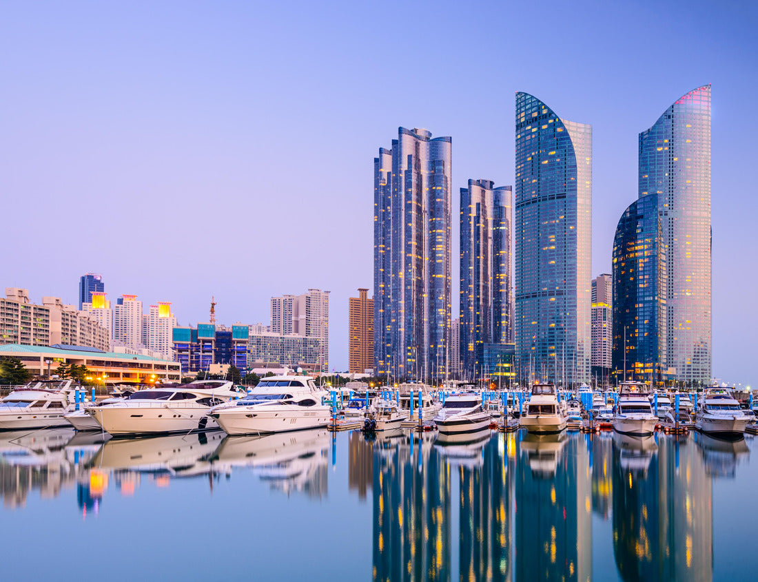 Noah Jigsaw Puzzle Busan, South Korea city skyline in the Haeundae district 1000 pieces