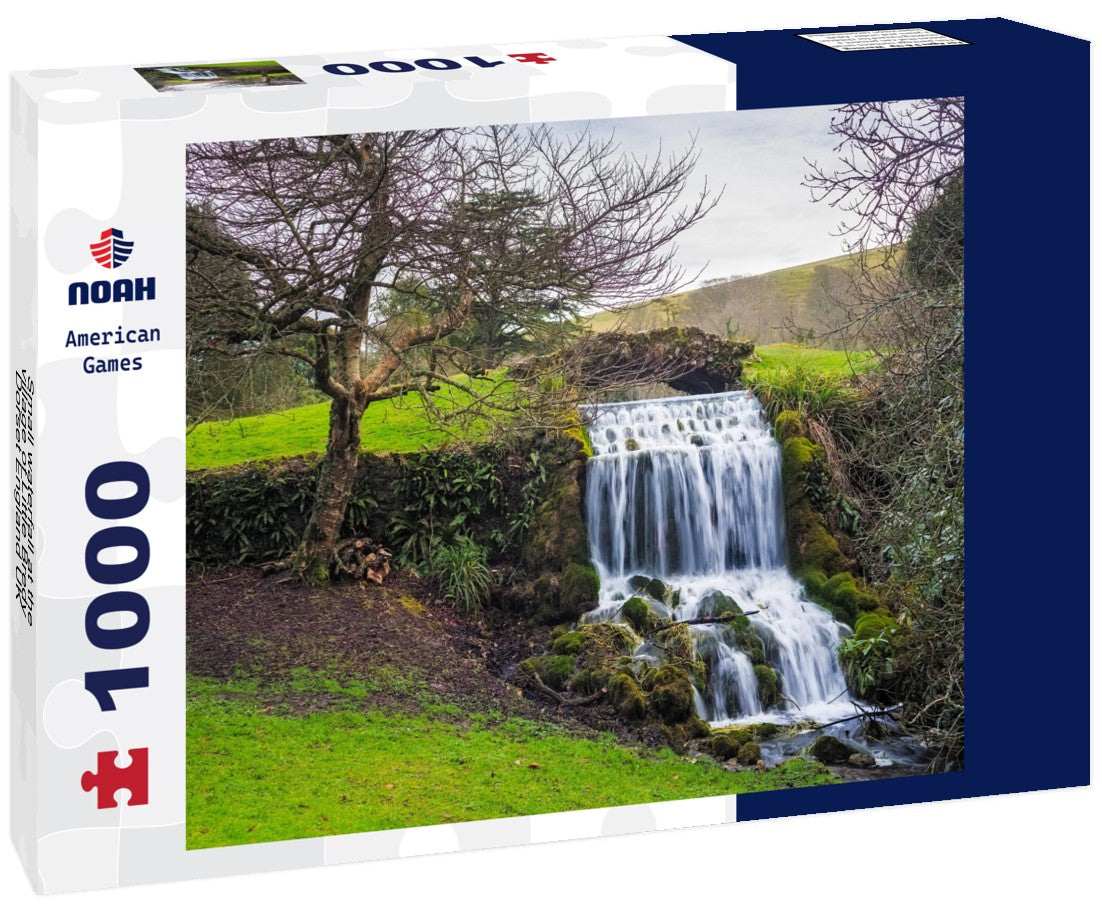 Noah Jigsaw Puzzle Small waterfall at the village of Little Bredy Dorset England UK 1000 pieces