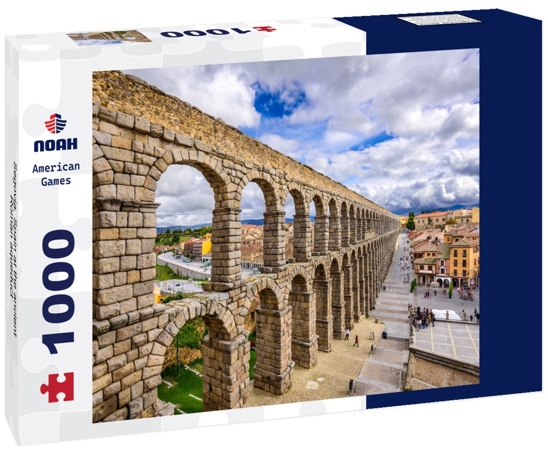 Noah Jigsaw Puzzle Segovia, Spain at the ancient Roman aqueduct 1000 pieces