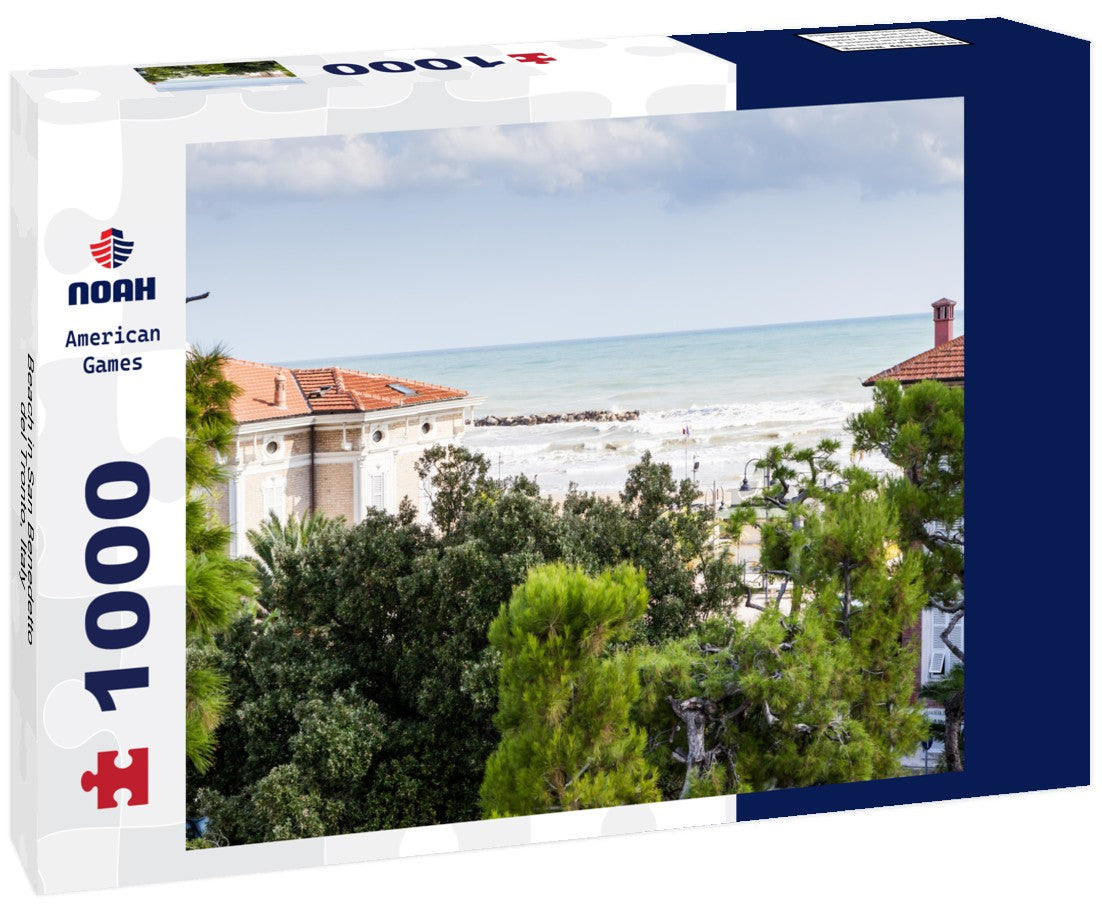 Noah Jigsaw Puzzle Beach in San Benedetto del Tronto, Italy 1000 pieces
