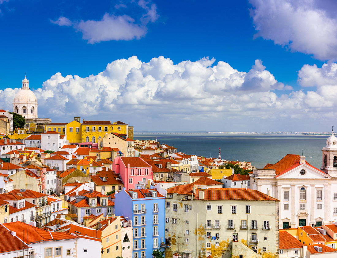 Noah Jigsaw Puzzle Lisbon, Portugal cityscape in the Alfama District 1000 pieces