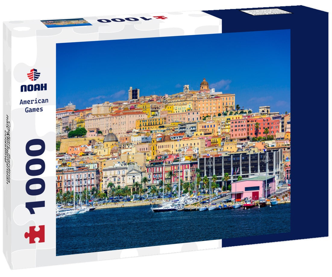 Noah Jigsaw Puzzle Cagliari, Sardinia, Italy Mediterranean coastline 1000 pieces