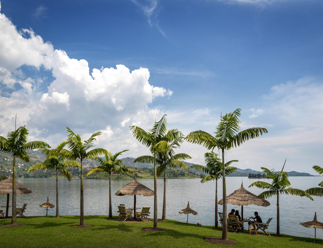 Noah Jigsaw Puzzle Beautiful landscape on the edge of lake Kivu in Rwanda, East Africa 1000 pieces