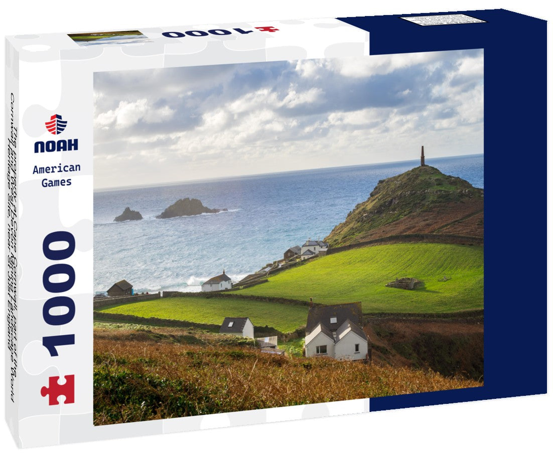 Noah Jigsaw Puzzle The property at Cape Cornwall, part of the Cornwall and West Devon Mining Landscape World Heritage Site, near St Just England 1000 pieces