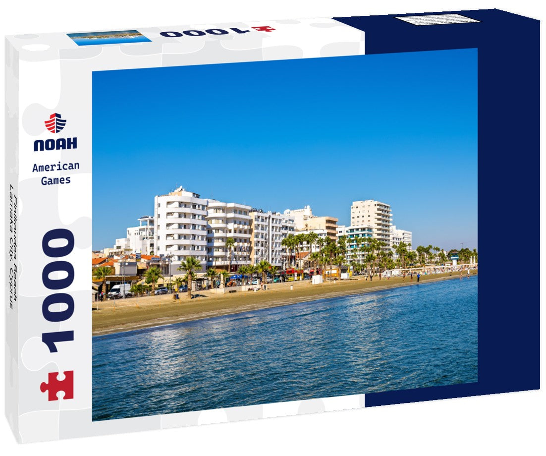 Noah Jigsaw Puzzle Finikoudes Beach - Larnaka City, Cyprus 1000 pieces