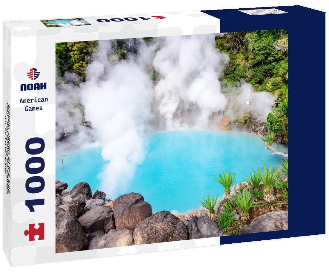 Noah Jigsaw Puzzle Beppu, Japan at the Sea “Hell” hot spring so named for its blue water 1000 pieces