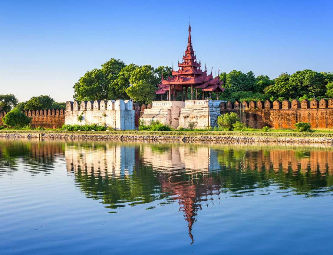 Noah Jigsaw Puzzle Mandalay, Myanmar at the palace wall and moat 1000 pieces