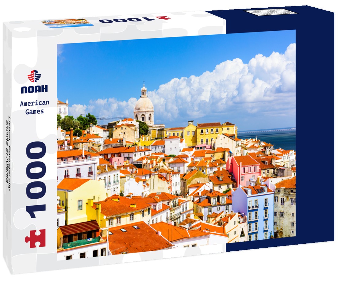 Noah Jigsaw Puzzle Lisbon, Portugal city skyline at Alfama 1000 pieces