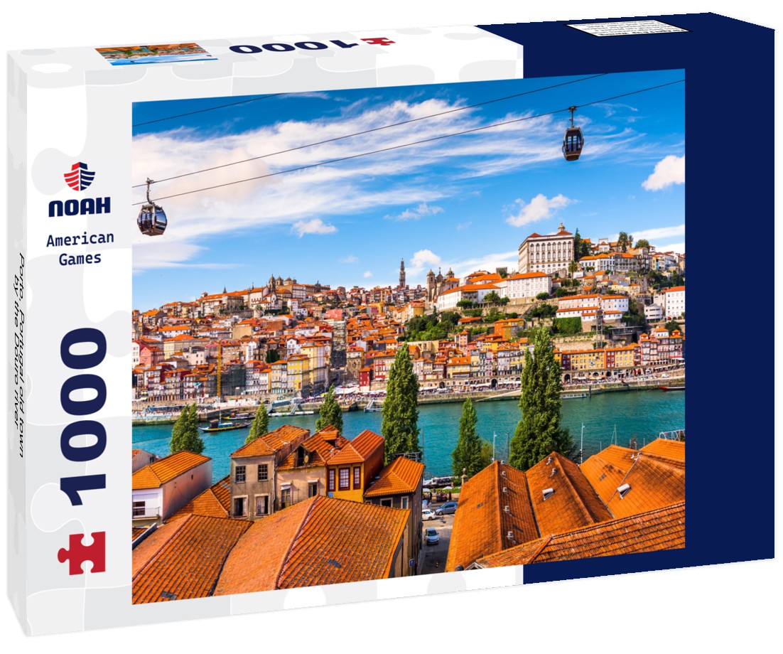 Noah Jigsaw Puzzle Porto, Portugal old town by the Douro river 1000 pieces